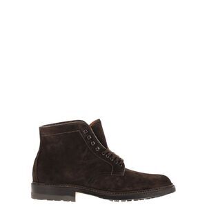 Alden Men Suede Chukka Boots With Leather And Rubber Sole